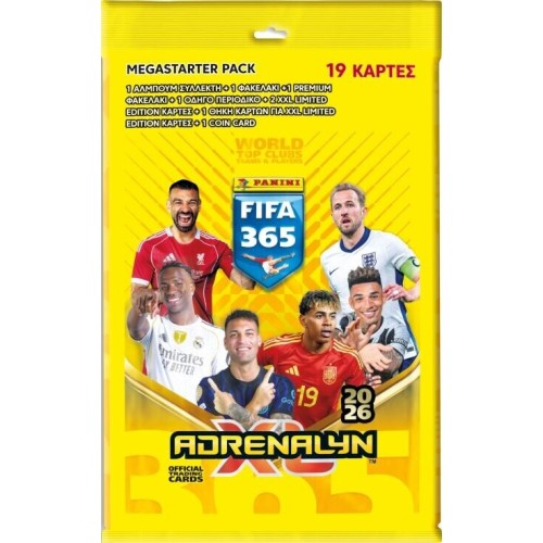 Panini Fifa 365 26 Adrenalyn Mega Starter Pack PA.AL.FI.226 8051708029284