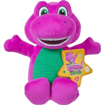 Mattel Barney Λουτρινα 20 Εκ. Fisher-Price Barneys World - Barney HVF39 / HVF40 194735202409