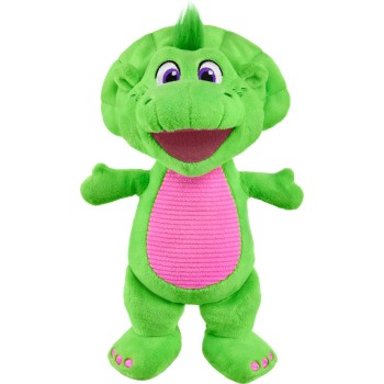 Mattel Barney Λουτρινα 20Εκ. Fisher-Price Barneys World Plush - Baby Bop HVF39 / HVF41 194735202416