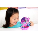 Mattel Polly Pocket Planet Polly Compact Playset With 1 Micro Doll And Pet Puppy, Travel Toy With Themed Accessories JFG56 / JCB