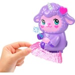 Mattel Polly Pocket Cozy Dreamland Lamb Compact Playset With 1 Micro Doll And Pet Unicorn, Travel Toy With Food & Styling Access
