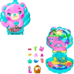 Mattel Polly Pocket Polly Mini - Ο Κοσμος Της Polly Σετακια 4 Σχεδια Glitter Island Compa JFG56 / JCB16 194735267057