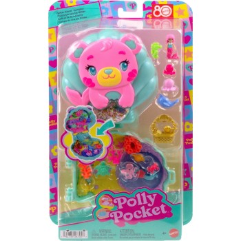 Mattel Polly Pocket Polly Mini - Ο Κοσμος Της Polly Σετακια 4 Σχεδια Glitter Island Compa JFG56 / JCB16 194735267057