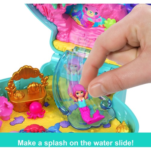 Mattel Polly Pocket Polly Mini - Ο Κοσμος Της Polly Σετακια 4 Σχεδια Glitter Island Compa JFG56 / JCB16 194735267057