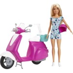 Mattel Barbie Scooter Και Κούκλα GBK85 887961716962