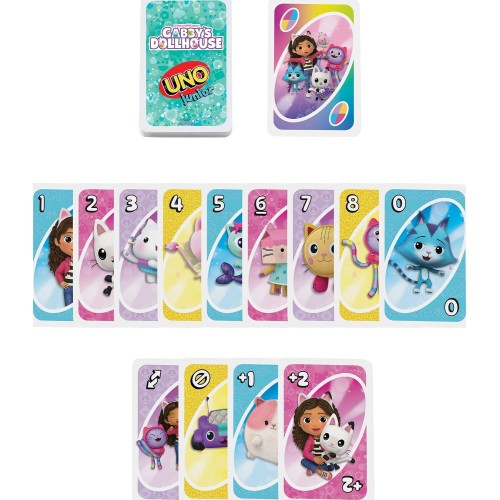 Mattel Uno Junior Gabbys Dollhouse JLH17 194735364114