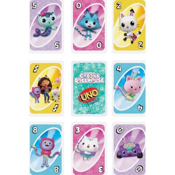 Mattel Uno Junior Gabbys Dollhouse JLH17 194735364114