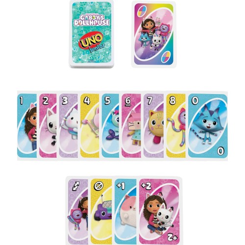 Mattel Uno Junior Gabbys Dollhouse JLH17 194735364114