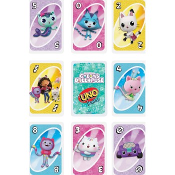 Mattel Uno Junior Gabbys Dollhouse JLH17 194735364114