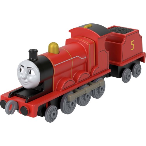 Mattel Τομας Το Τρενακι - Νεα Τρενακια Με Βαγονι Thomas And Friends Classic James Met JHK84 / JGF90 194735312825