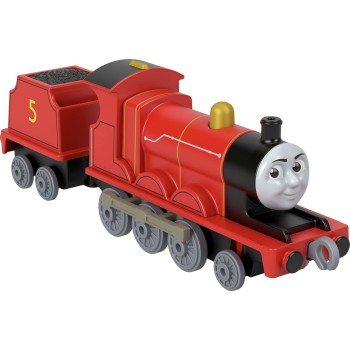 Mattel Τομας Το Τρενακι - Νεα Τρενακια Με Βαγονι Thomas And Friends Classic James Met JHK84 / JGF90 194735312825