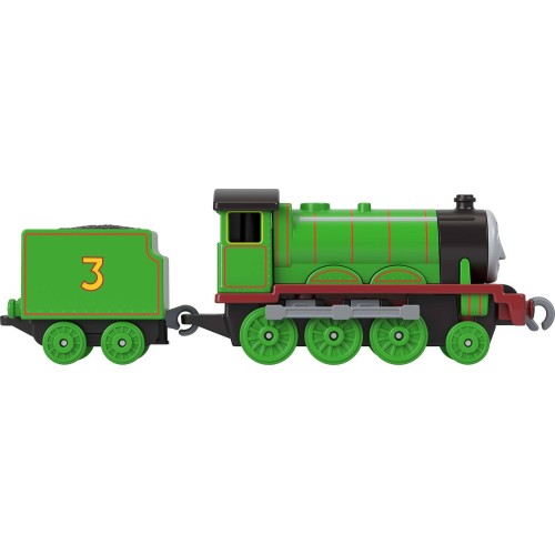 Mattel Τομας Το Τρενακι - Νεα Τρενακια Με Βαγονι Thomas And Friends Classic Henry Met JHK84 / JGF91 194735312900