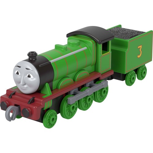 Mattel Τομας Το Τρενακι - Νεα Τρενακια Με Βαγονι Thomas And Friends Classic Henry Met JHK84 / JGF91 194735312900