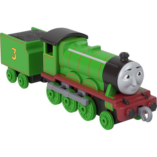 Mattel Τομας Το Τρενακι - Νεα Τρενακια Με Βαγονι Thomas And Friends Classic Henry Met JHK84 / JGF91 194735312900
