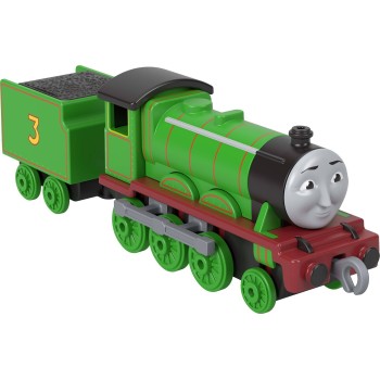 Mattel Τομας Το Τρενακι - Νεα Τρενακια Με Βαγονι Thomas And Friends Classic Henry Met JHK84 / JGF91 194735312900