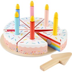 Mattel fisher-price ξύλινη τούρτα JGR82 194735321117
