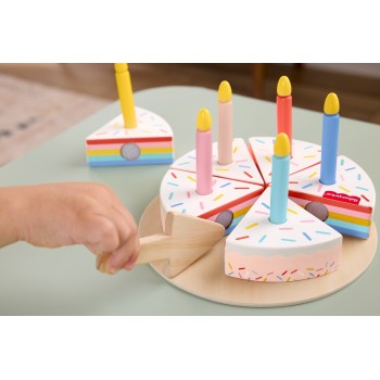 Mattel fisher-price ξύλινη τούρτα JGR82 194735321117