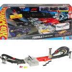 Mattel Hot Wheels Race Formula 1 Grand Prix Circuit Track Set With 3 1:64 Scale Die-cast Toy Cars JDY16 194735291137