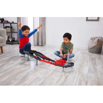 Mattel Hot Wheels Racing Formula 1 Sprint Race Circuit Track Set With 3 Die-cast Toy Cars in 1:64 Scale JDY15 194735291120