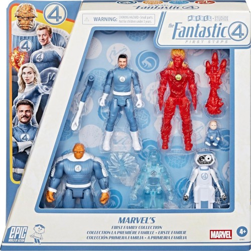 Hasbro Marvel Avengers Marvel Studios The Fantastic Four Epic World Of Action Marvels First Family G0982 5010996325389
