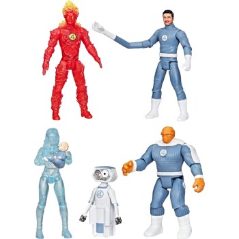 Hasbro Marvel Studios The Fantastic Four Epic World Of Action Marvels First Family G0982 5010996325389