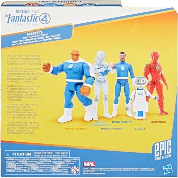 Hasbro Marvel Studios The Fantastic Four Epic World Of Action Marvels First Family G0982 5010996325389