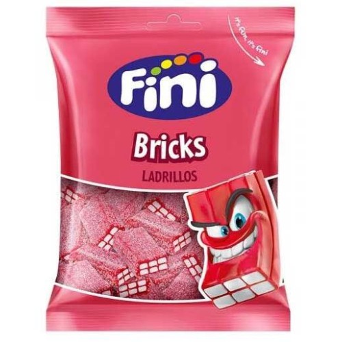 Fini Strawberry Brick Jelly 90Gr 040.02.29.067 8410525267437