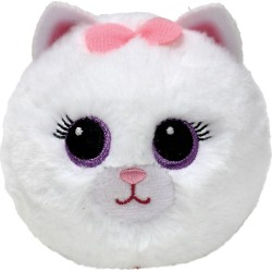Ty Beanie Bouncers Purdy Fluffy Ball Bouncing White 1607-83086 008421830862