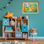 Clementoni Maxi Super Color Dinos Happy Oasis 24 pcs Maxi Puzzles 1200-28524 8005125285242