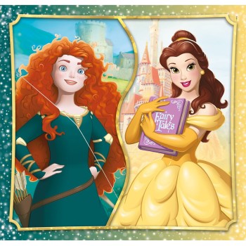 Clementoni Children's Super Color Disney Princess 3x48 pcs 1200-25064 8005125250646