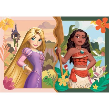 Clementoni Children's Puzzle Super Color Disney Princess 2x20 pcs 1200-24092 8005125240920