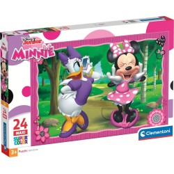 Clementoni Disney Minnie Mouse Maxi Supercolor Disney Minnie 24 pcs Maxi Supercolor 1200-24091 8005125240913