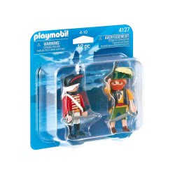 Playmobil Duo Πειρατής Και Βρετανός Ναυτικός 4127 4008789041272