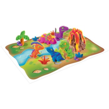 Lexibook cra-z-art  phosphorus plasticine-dinosaurs 35.CRDOUGH 3380743110127