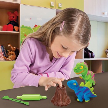 Lexibook cra-z-art  phosphorus plasticine-dinosaurs 35.CRDOUGH 3380743110127