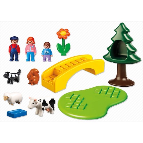 Playmobil Λιβάδι Με Γέφυρα Και Ζώα 6788 4008789067883