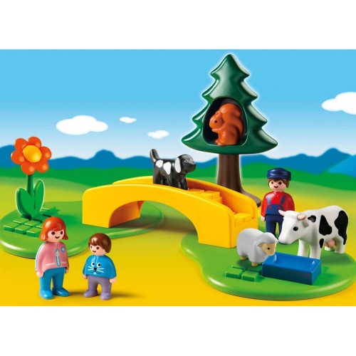Playmobil Λιβάδι Με Γέφυρα Και Ζώα 6788 4008789067883