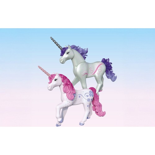 Playmobil Magic Unicorns Collectible Unicorn Lucky Lavender With Fairy 71843 4008789718433