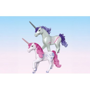 Playmobil Magic Unicorns Collectible Unicorn Lucky Lavender With Fairy 71843 4008789718433