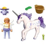 Playmobil Magic Unicorns Collectible Unicorn Lucky Lavender With Fairy 71843 4008789718433
