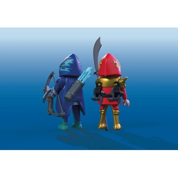 Playmobil Heroes Hero Drone Fight With Evil Ninja 71833 4008789718334