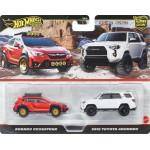 Mattel hot wheels hw συλλεκτικα αυτοκινητακια - σετ των 2 hw subaru crosstrek HBL96 / JBK98 194735262618