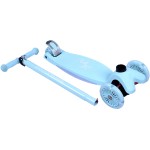 ΑΘΛΟΠΑΙΔΙΑ 3τροχο πατίνι scooter με φωτιζόμενη βάση και ροδάκια - μέντα 002.61215/MN 9985777012986