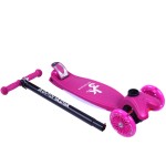 ΑΘΛΟΠΑΙΔΙΑ 3 -wheeled Scooter With Illuminated Base and Wheels - Fuchsia 002.61215/FU 9985777013006