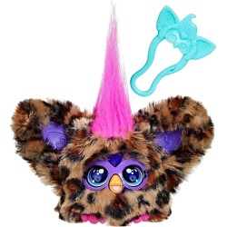 Hasbro furby furblets - series 4 collectible - chee-chee cheetah  plush toy, yello F9703 / G1697 5010996303981