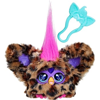 Hasbro furby furblets - series 4 collectible - chee-chee cheetah  plush toy, yello F9703 / G1697 5010996303981