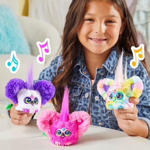 Hasbro Furby Furblets - Series 4 Collectible - Chee-Chee Cheetah Plush Toy F9703 / G1697 5010996303981