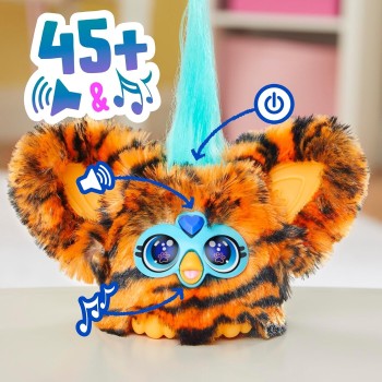 Hasbro Furby Furblet Ty-Bee  Plush Toy With 45+ Sounds And Music, Mini Collectible F9703 / G1700 5010996304018