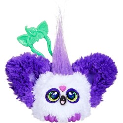 Hasbro furby furblets - series 4 collectible -  panda mini plush toy, purple F9703 / G1698 5010996303998