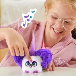 Hasbro furby furblets - series 4 collectible -  panda mini plush toy, purple F9703 / G1698 5010996303998
